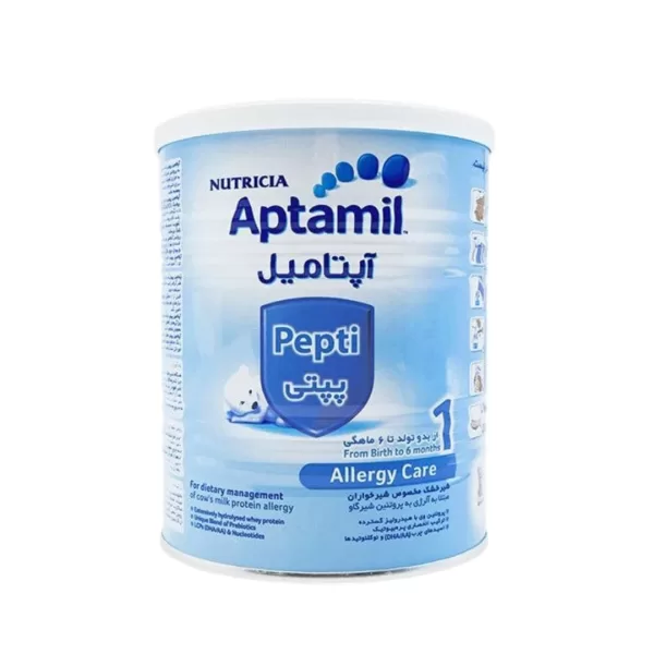 شیر خشک آپتامیل پپتی 1 نوتریشیا 400 گرم