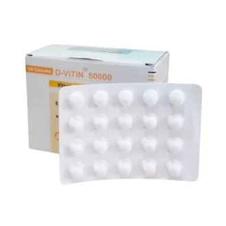 کپسول D-VITIN 50000 100 عددی