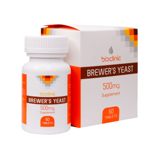 قرص brewers yeast 500mg بسته 60 عددی